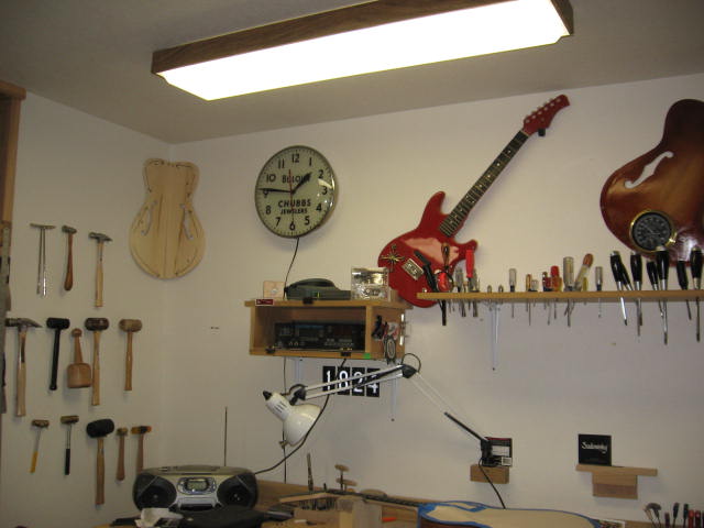 LCM Guitar Repair area